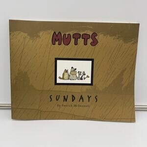 Mutts Sundays Paperback Patrick McDonnell Vintage 1999
